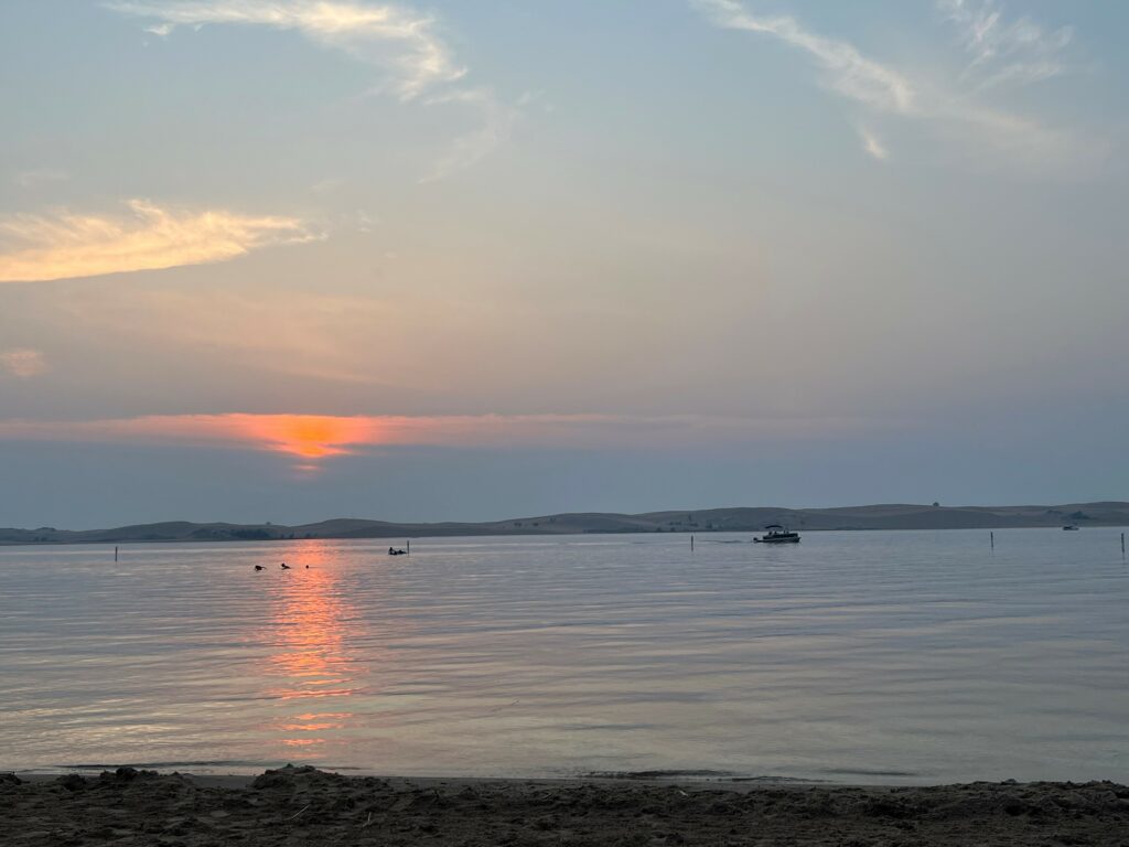 Lake St Park Sunset